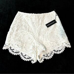 NEW Stone Cold Fox Scorpio Lace White Coastal Cowgirl Bloomers Shorts size 6